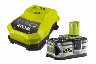 Набор Ryobi ONE+ RBC18L50 5133002601 аккумулятор (18 В; 5.0 A*ч; Li-Ion) и зарядное устройство
